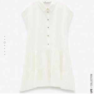 Zara Jewel Button Mini Dress
